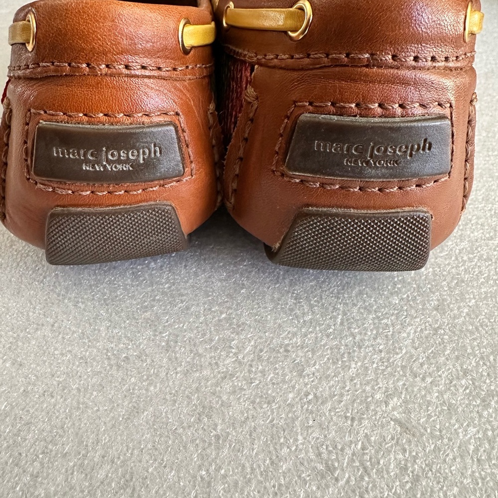 Marc Joseph RARE Multicolor Women's Leather Loafers Size 9 - Picture 7 of 9